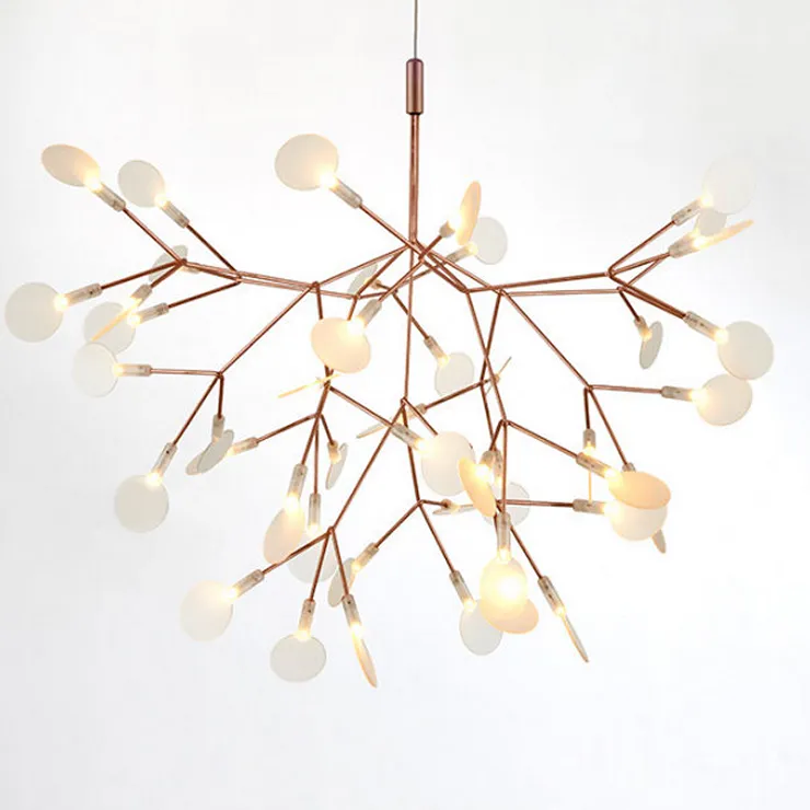 Люстра Heracleum 2 Small D72  медный в стиле Moooi