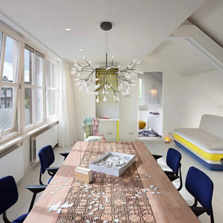 Люстра Heracleum 2 Small D72  медный в стиле Moooi