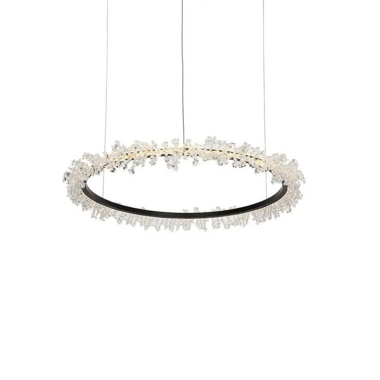 Люстра Halo Crystal Pendant Lamp золото D180