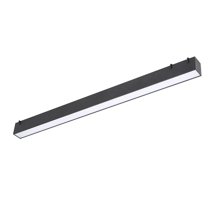 Светильник PLUSMINUS TEXTILE SYSTEM линейный Lines Black L642 mm