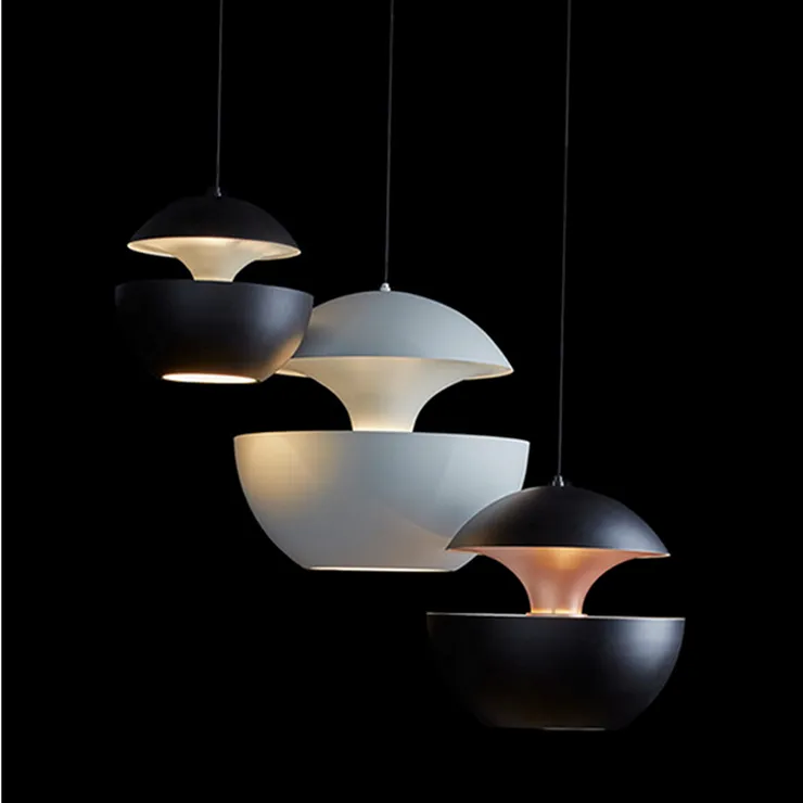 Светильник Lampe Here Comes The Sun D25 см / H24 см Белый + Белый