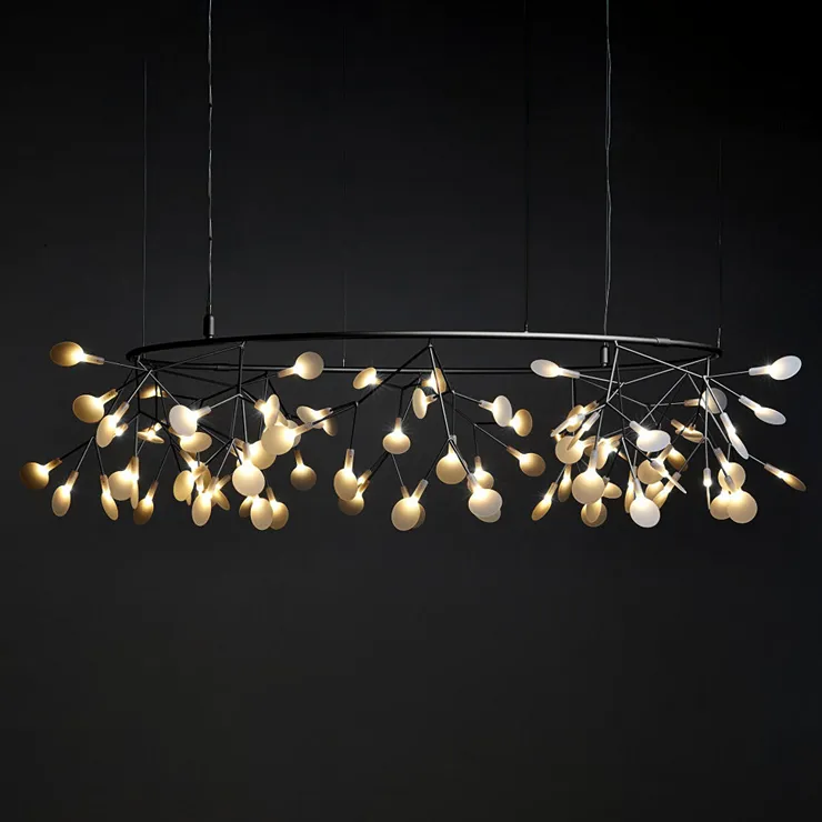 Люстра Heracleum The Big O D210  черный в стиле Moooi