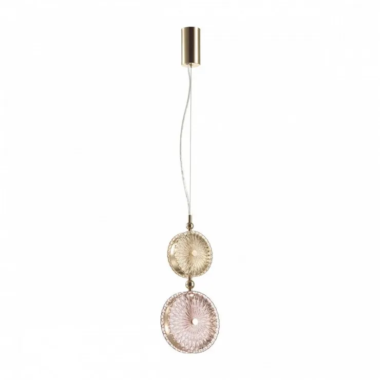Светильник подвесной Lolly Pop Gold yellow/pink