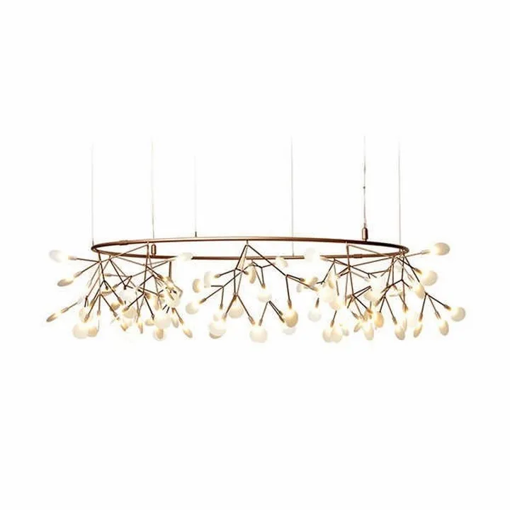 Люстра Heracleum The Big O D105 Золотой в стиле Moooi