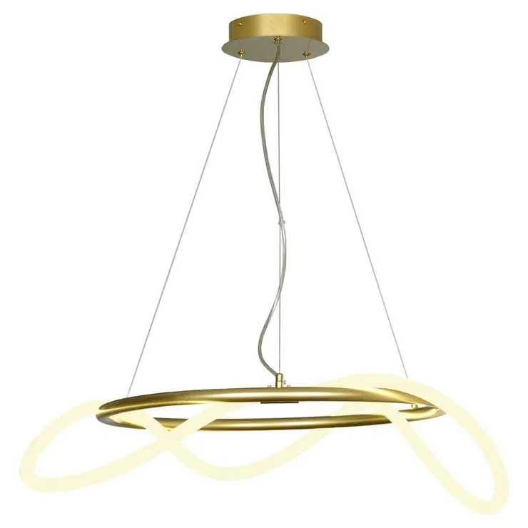 Люстра tracer bar round gold