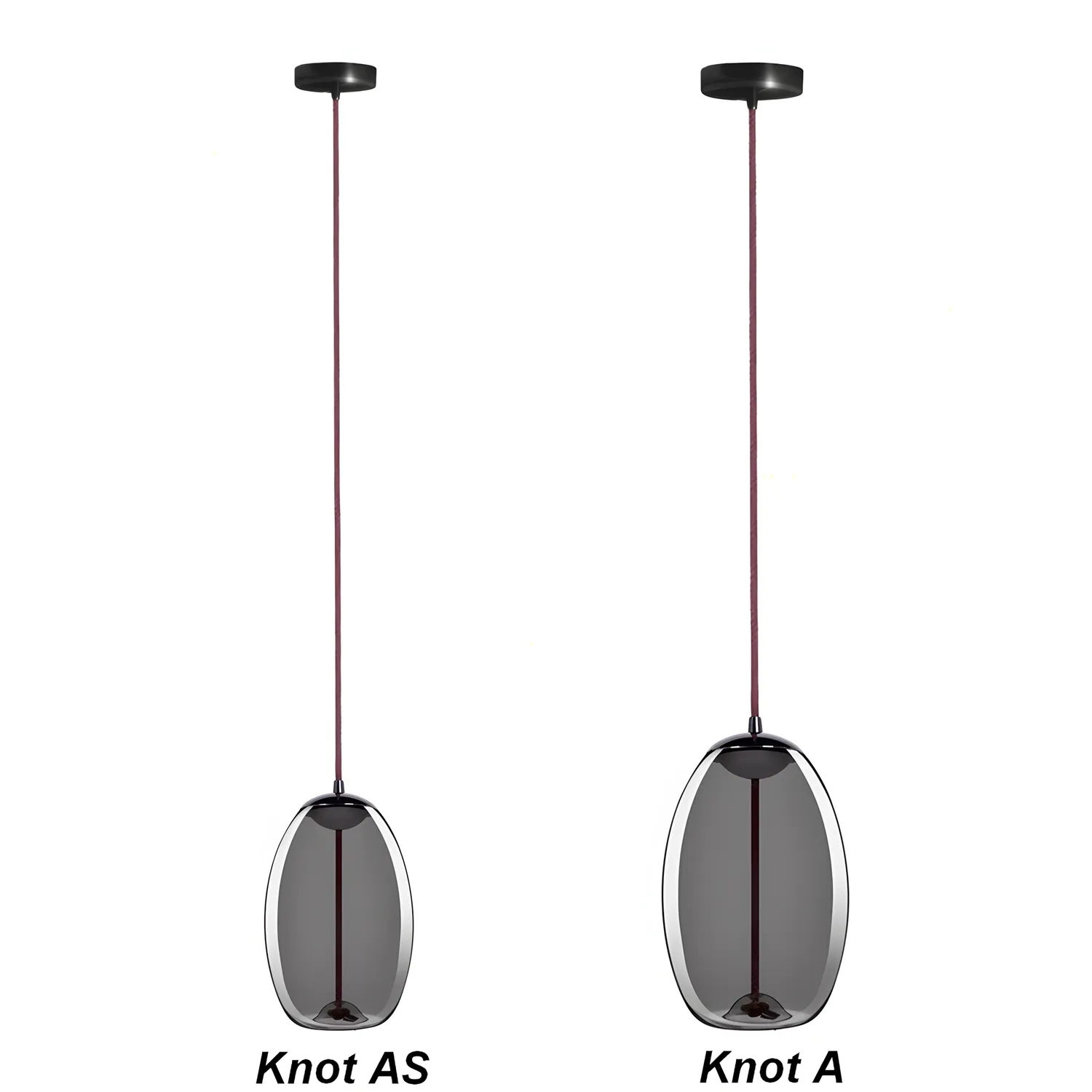 Светильник Knot Smoky BS в стиле Brokis