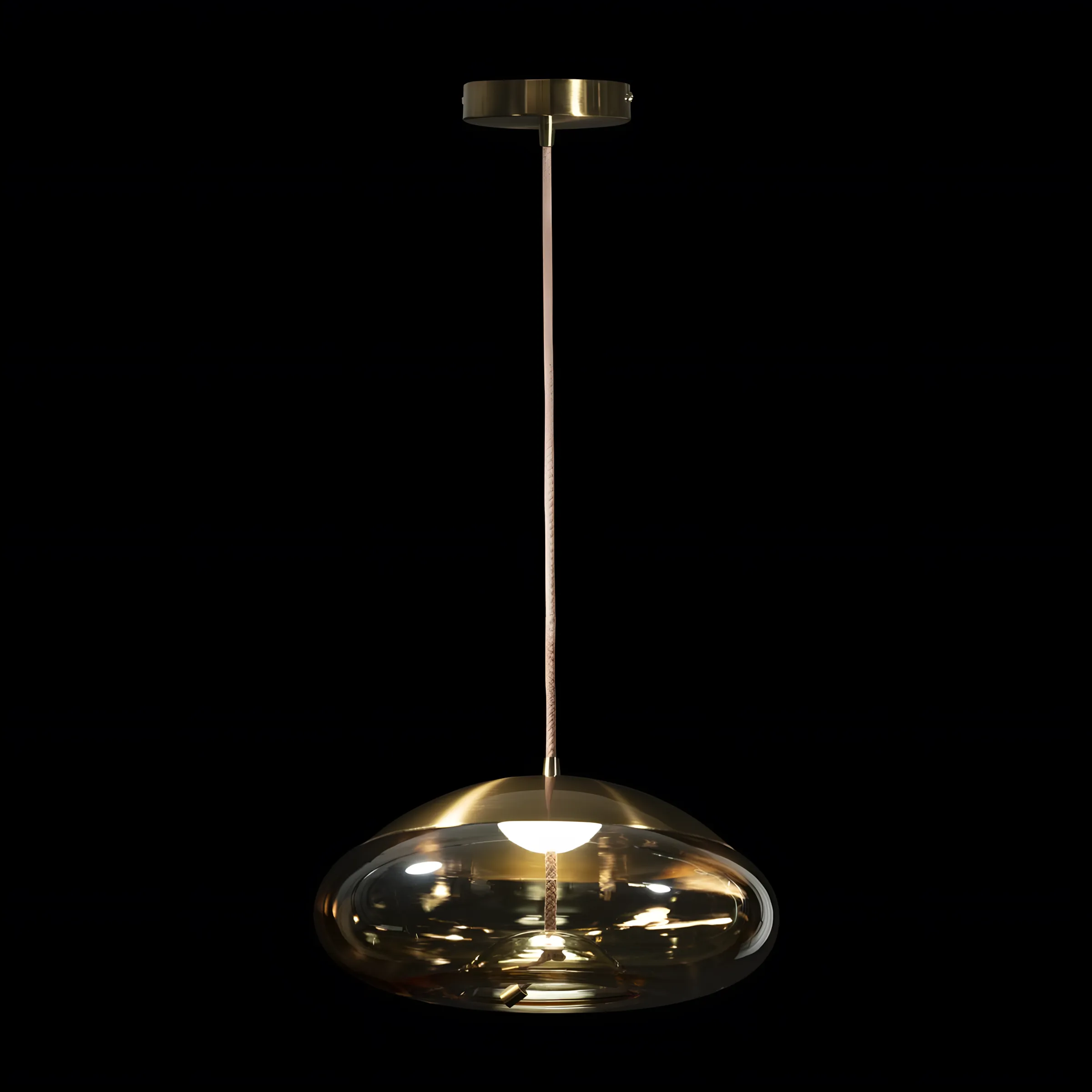 Светильник Knot Amber D в стиле Brokis
