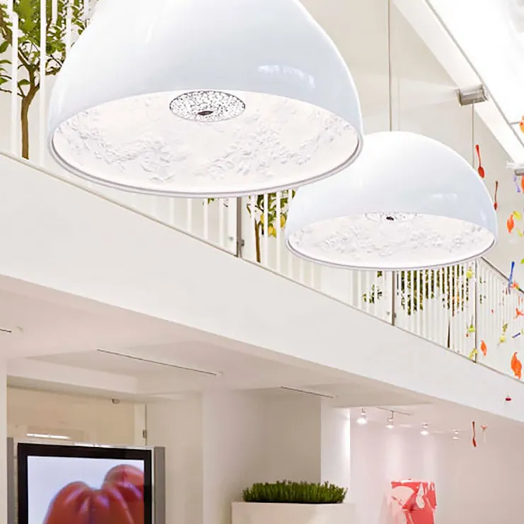 Люстра Skygarden White D40 в стиле Flos