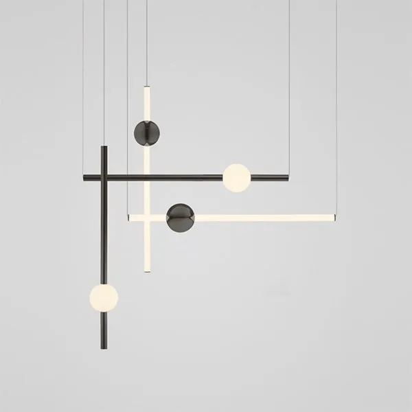 Светильник Orion Tube Light Black в стиле Lee Broom