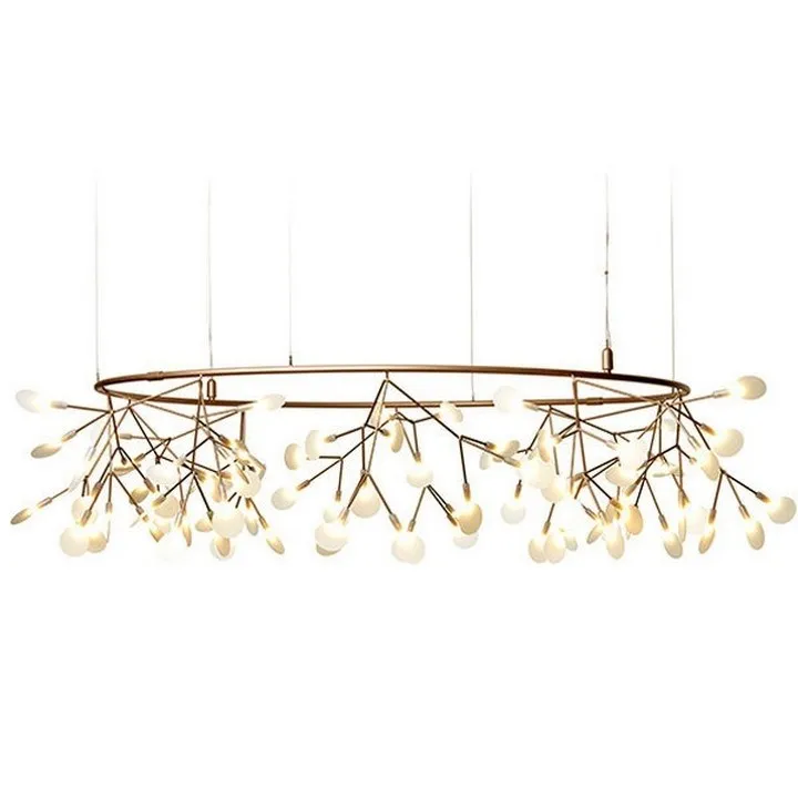 Люстра Heracleum The Big O D125 Золотой в стиле Moooi