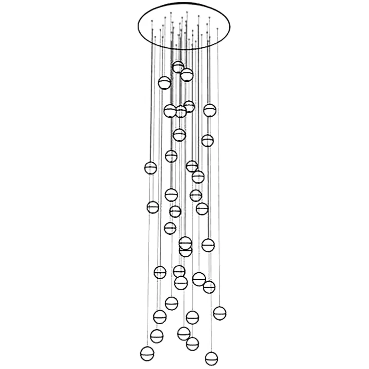 Люстра 14.36 Round Pendant Chandelier в стиле Bocci