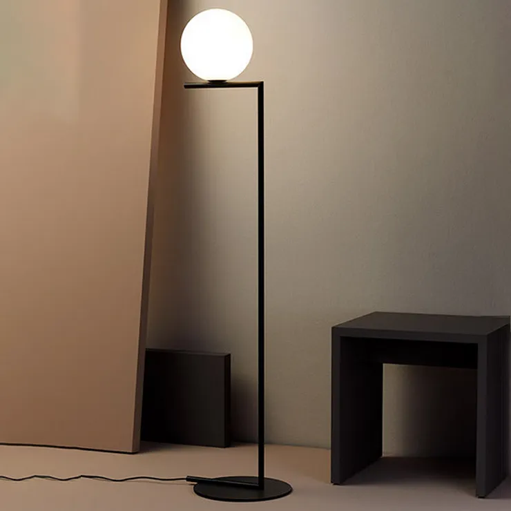 Торшер IC Lighting Floor 1 Black в стиле Flos