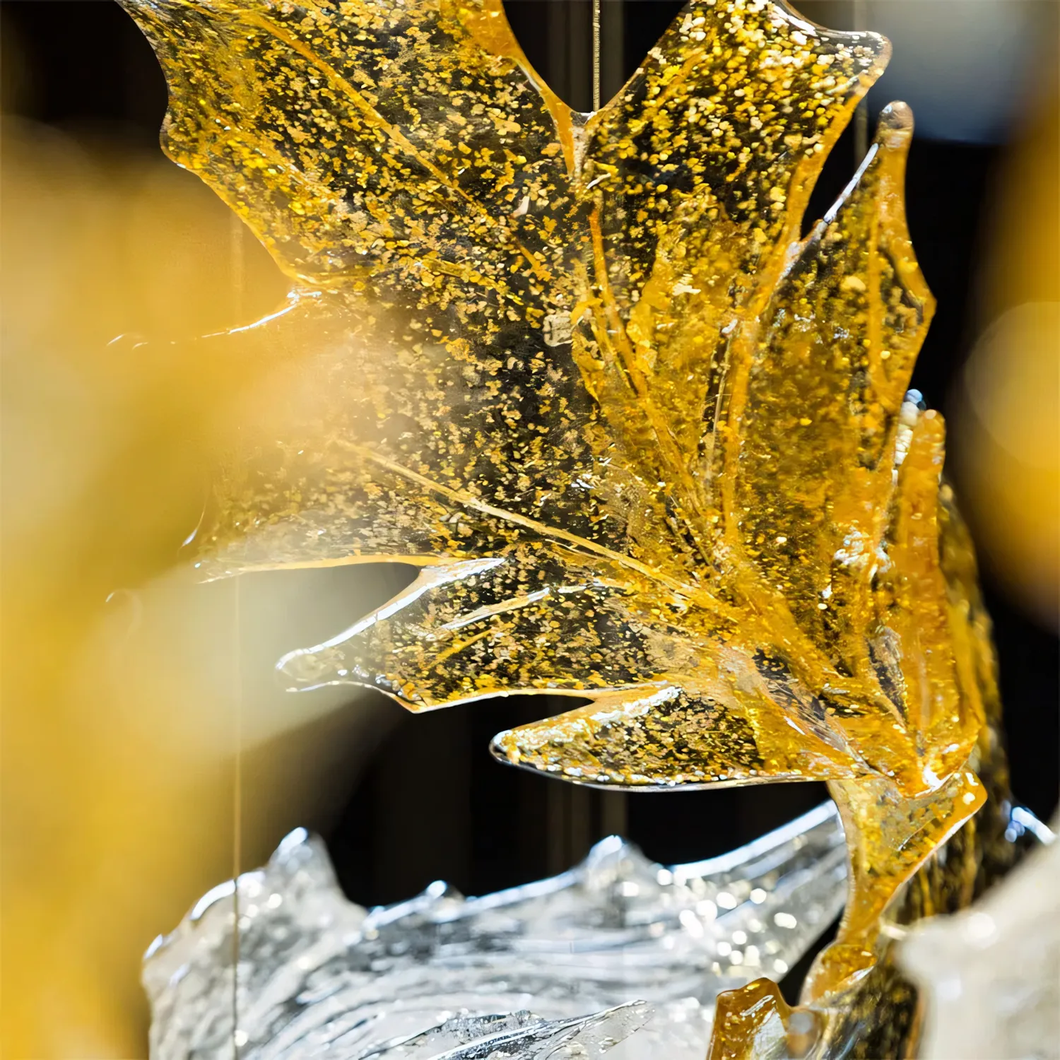Декоративная композиция Autumn leaves 1