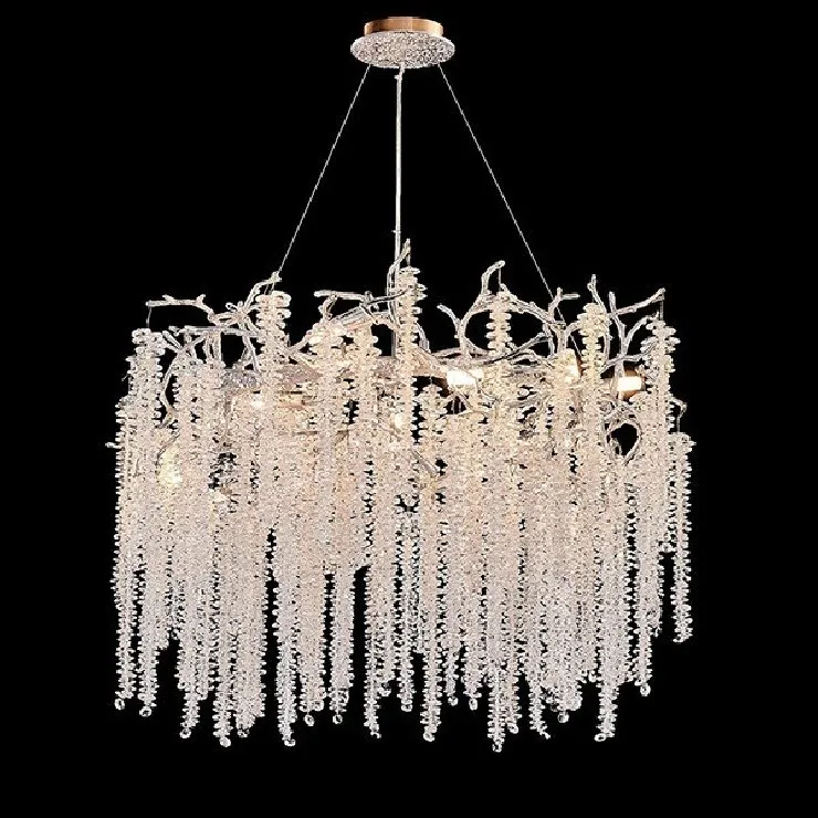 Люстра Sinfonia di Luce Silver Round D 80 см