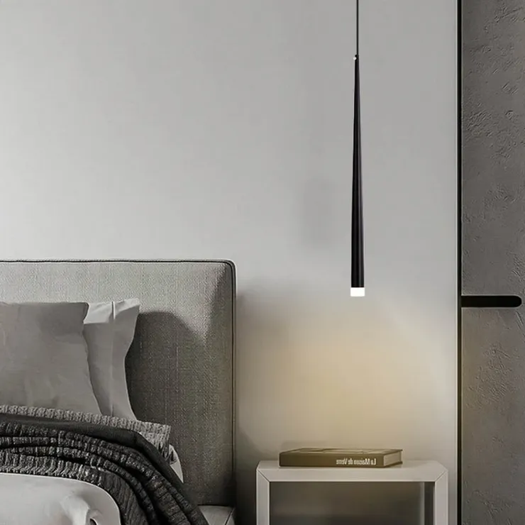 Светильник Slim Mini Black в стиле Vibia
