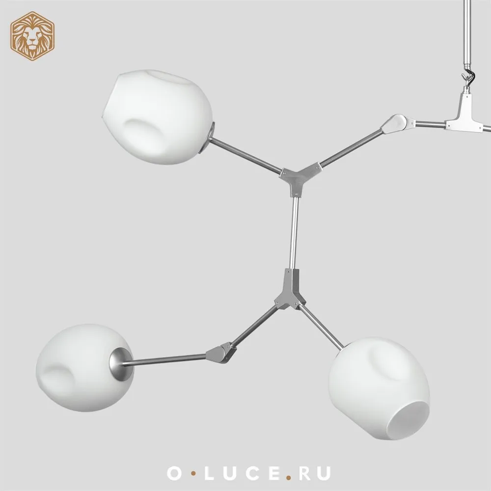 Люстра Branching Bubbles 7 Nickel