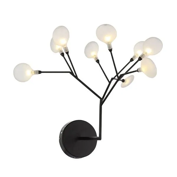 Бра Heracleum черный в стиле Moooi