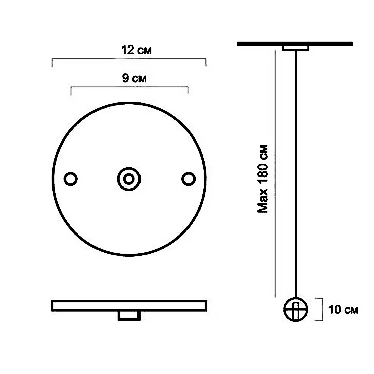 Светильник 14.1 Single Pendant в стиле Bocci