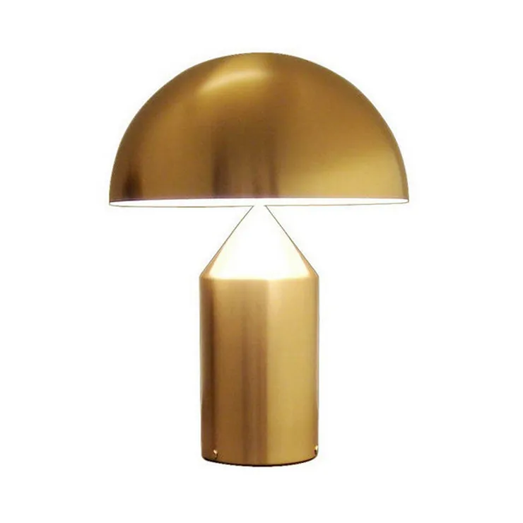 Настольная лампа Atollo Gold D50 в стиле Oluce