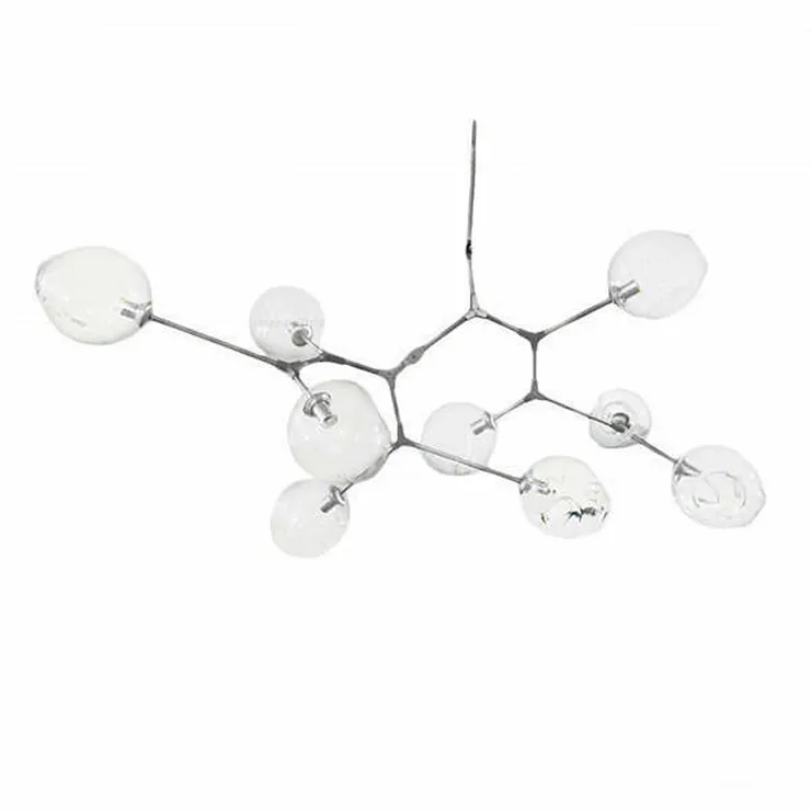Люстра Branching Bubbles 11 Nickel в стиле Lindsey Adelman