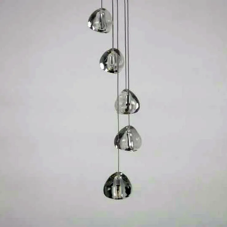 Светильник Mizu 7 Seven Pendant Chandelier в стиле Terzani