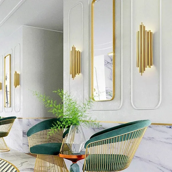 Бра Brubeck Wall Gold V в стиле Delightful
