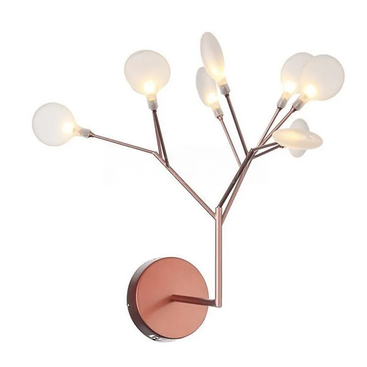 Бра Heracleum медный в стиле Moooi