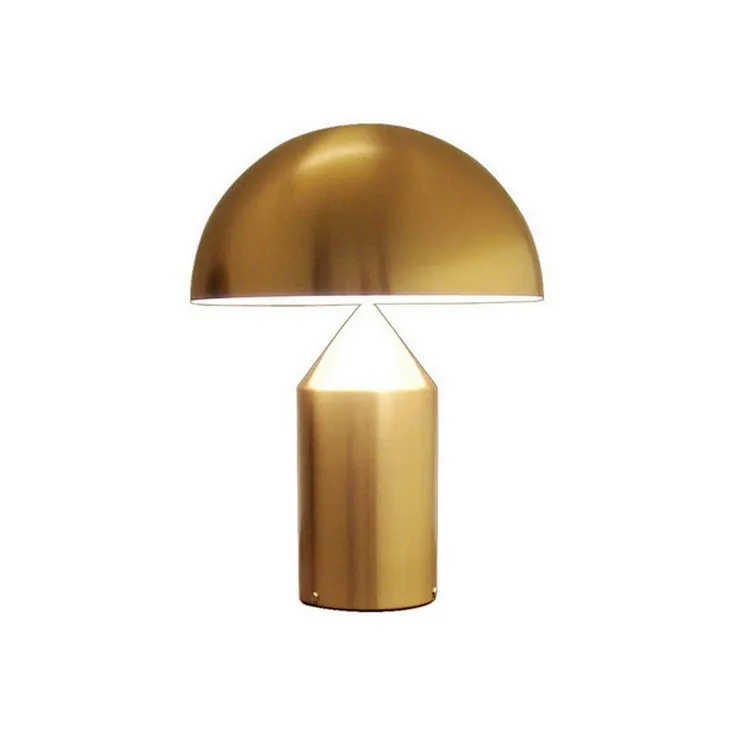 Настольная лампа Atollo Gold D38 в стиле Oluce