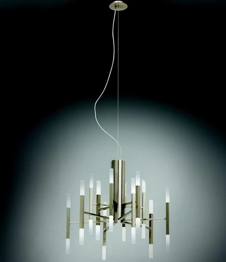 Люстра The Light 24 серебряный