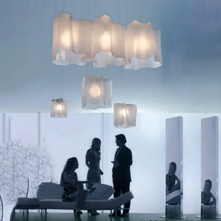 Люстра потолочная Logico 3 in Linea в стиле Artemide