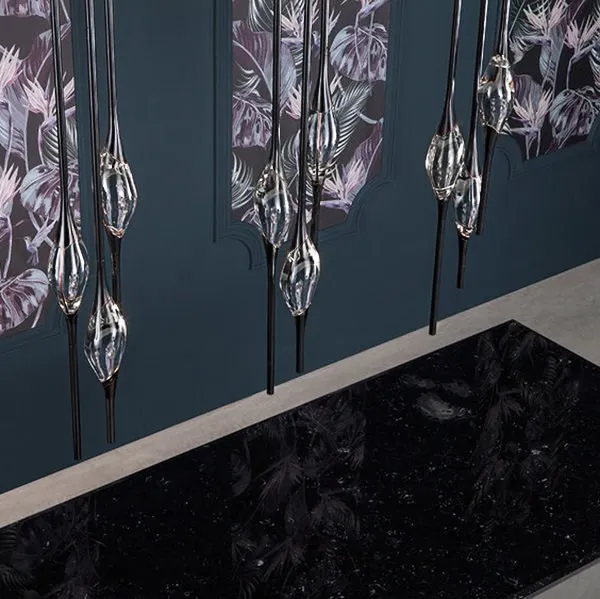 Светильник 12 Chandelier Black (1) в стиле Il Pezzo Mancante