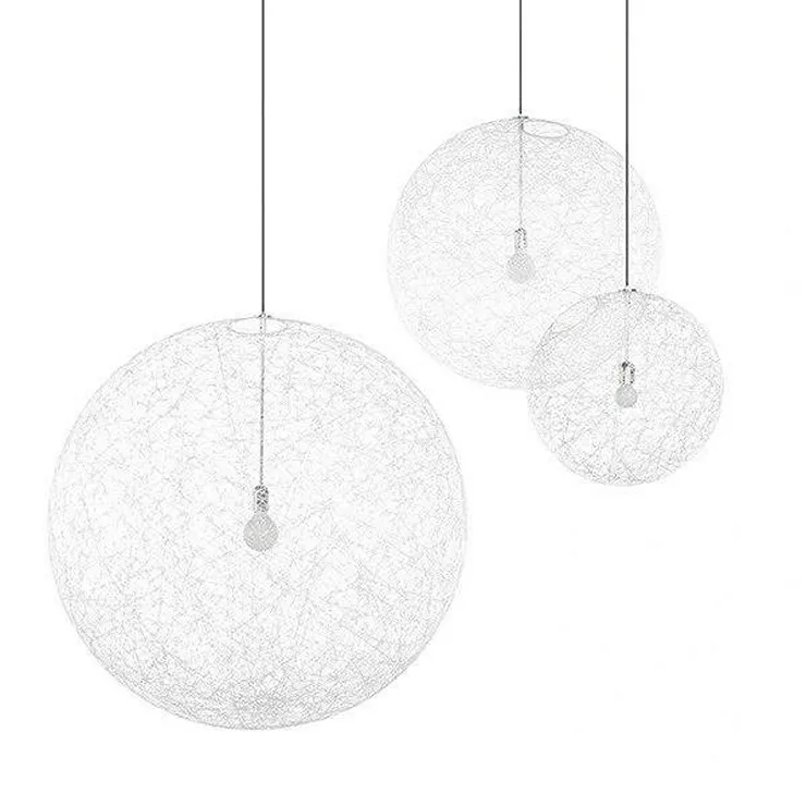 Люстра Random White D80 в стиле Moooi