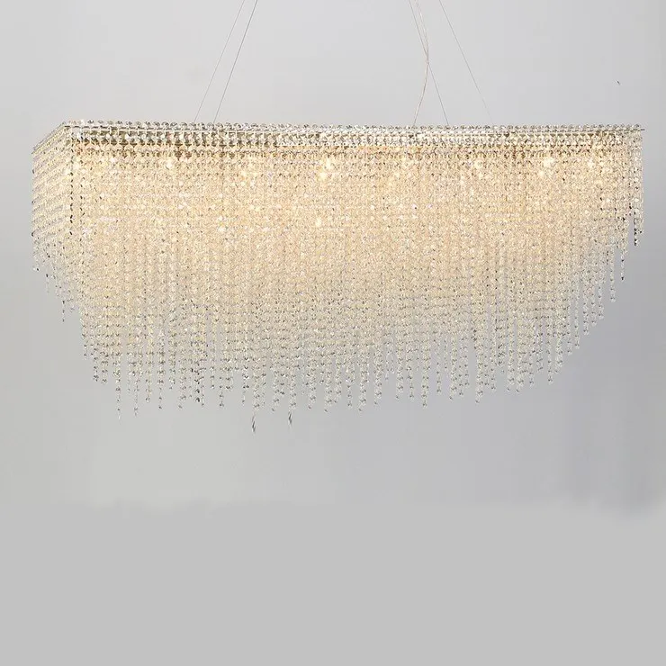 Люстра подвесная San Antonio rectangle L140 Gold