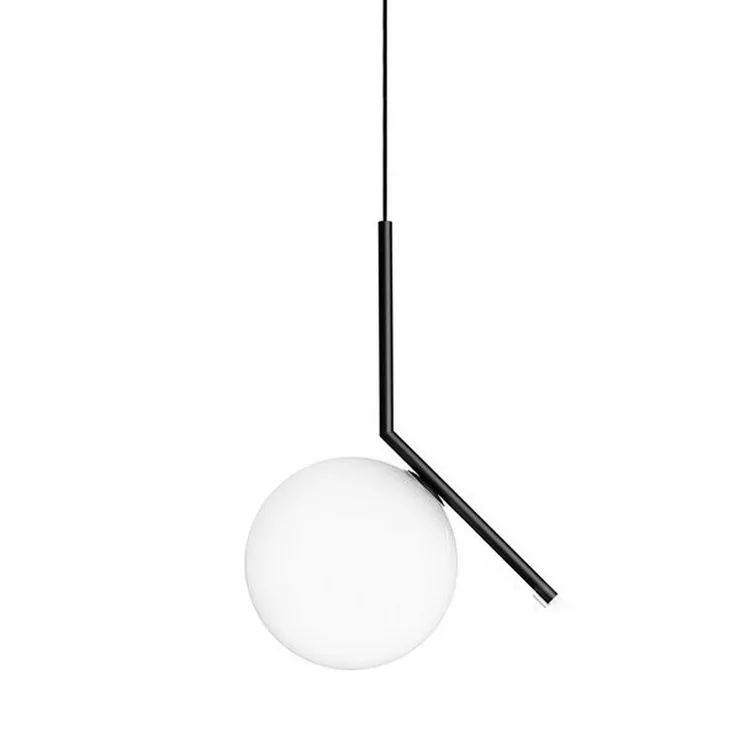 Светильник  IC Lighting S2 Black Pendant Lamp