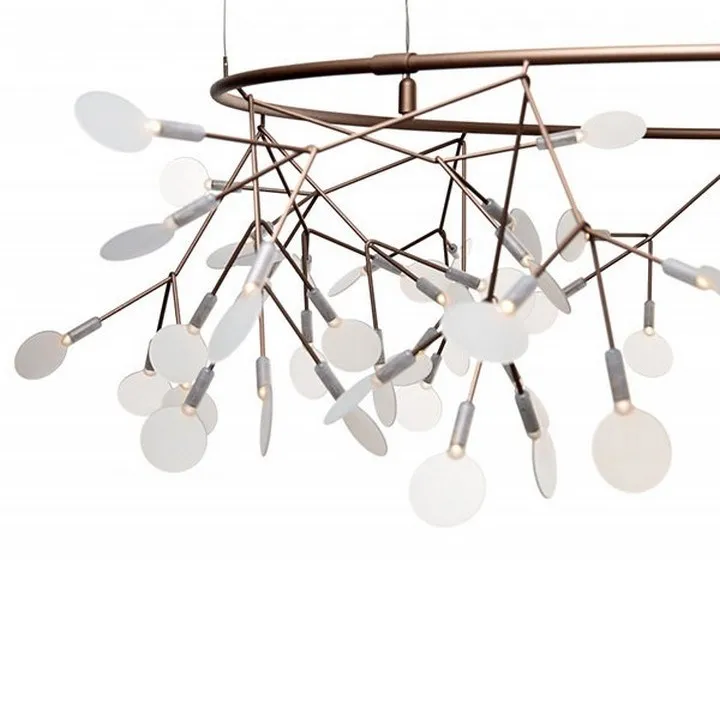 Люстра Heracleum The Big O D210 Золотой в стиле Moooi