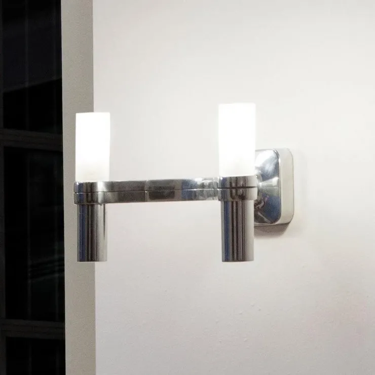 Бра Crown Wall Chrome в стиле Nemo