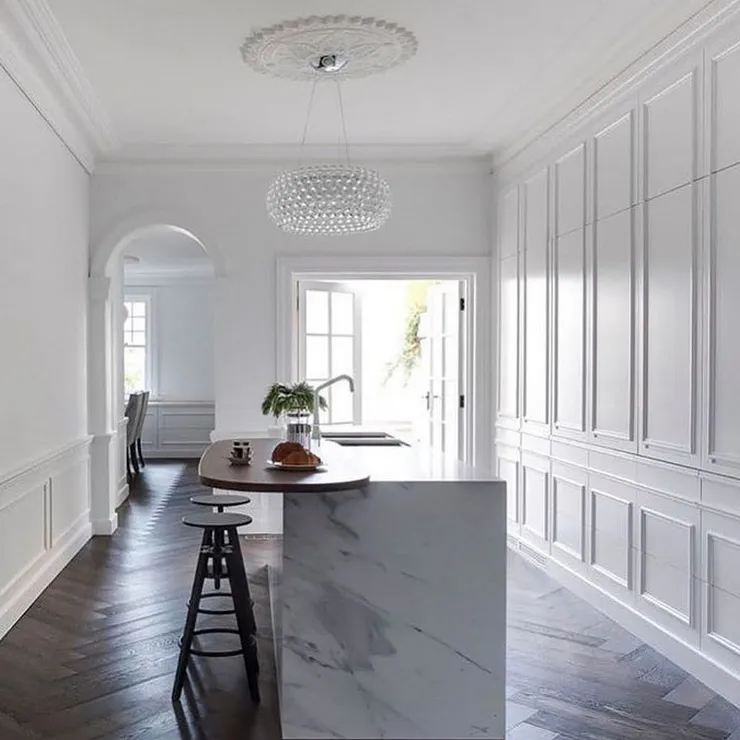 Люстра подвесная Caboche Clear D65 в стиле Foscarini