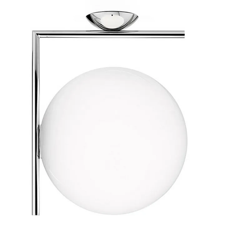 Светильник настенно-потолочный IC Lighting  Wall 2 Chrome в стиле Flos