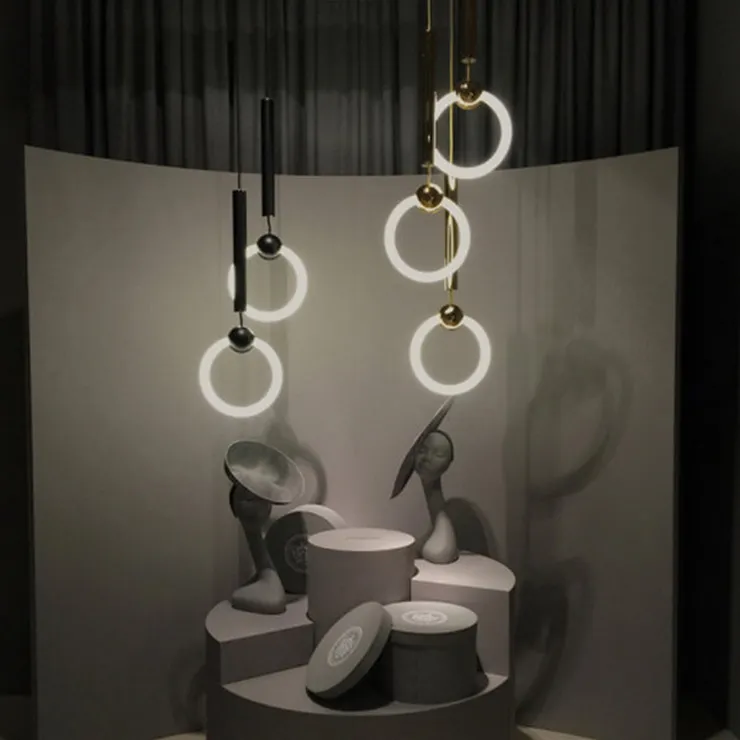 Светильник Ring Light Chrome D30 в стиле Lee Broom