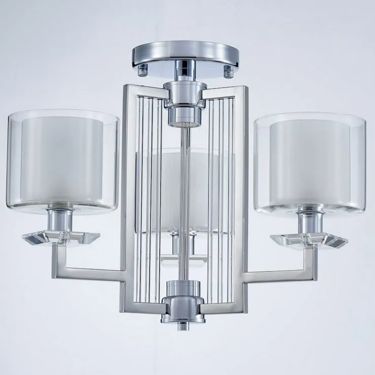 Люстра потолочная Pittsburgh D53 Chrome