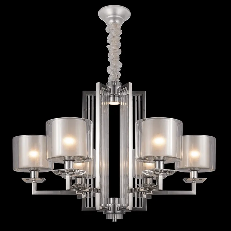 Люстра подвесная Pittsburgh D75 Chrome