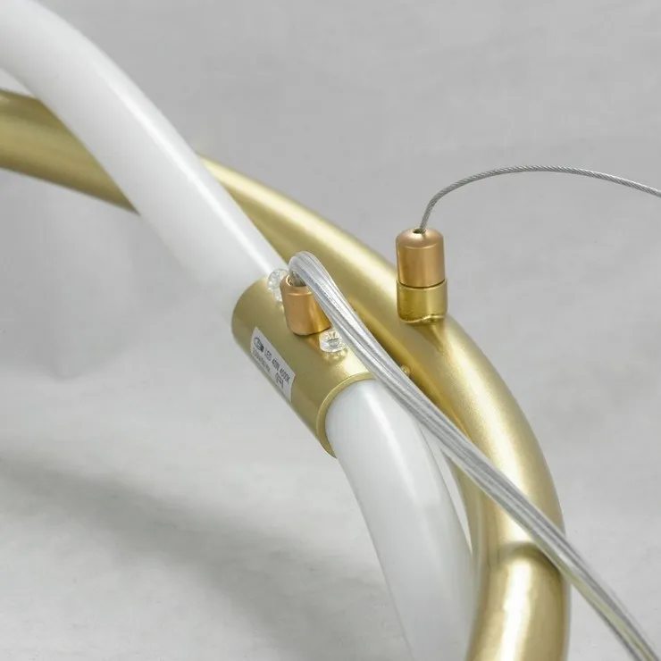 Люстра tracer bar round gold