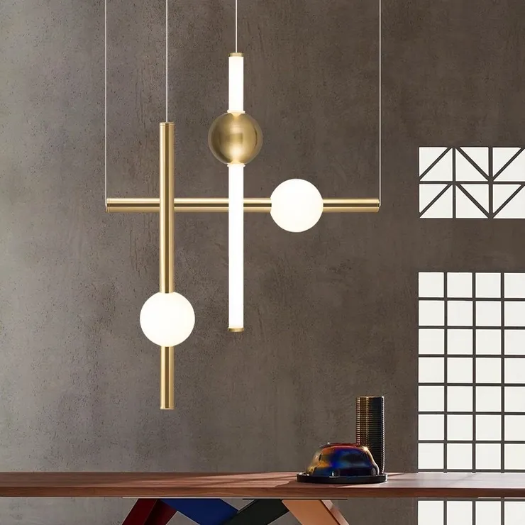 Светильник  Orion Globe Tube 4 в стиле Lee Broom