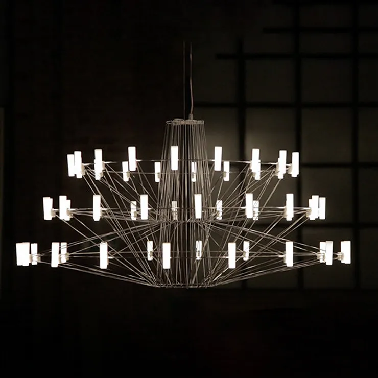 Люстра Coppelia D100 Nickel в стиле Moooi