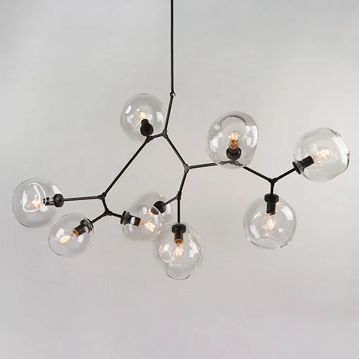 Люстра Branching Bubbles 9 Black