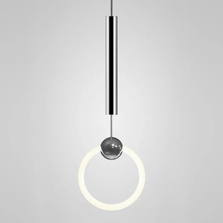Светильник Ring Light Chrome D30 в стиле Lee Broom