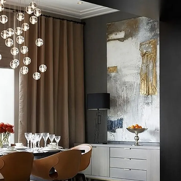 Люстра 14.14 Fourteen Round Pendant Chandelier в стиле Bocci