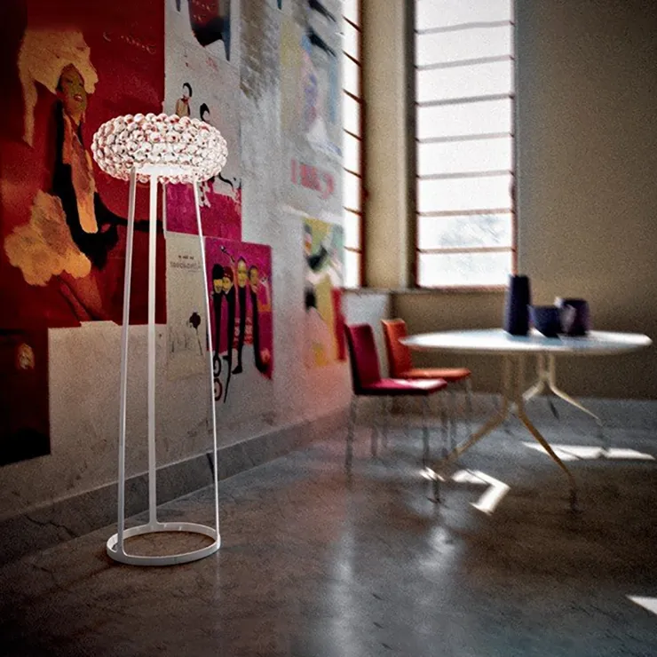 Торшер Caboche Clear D50 в стиле Foscarini