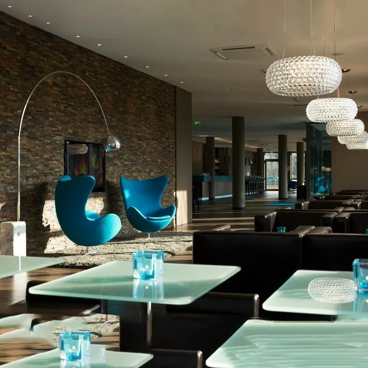 Люстра подвесная Caboche Clear D65 в стиле Foscarini