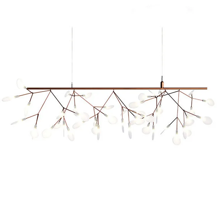 Люстра Heracleum Endless Single  черный в стиле Moooi